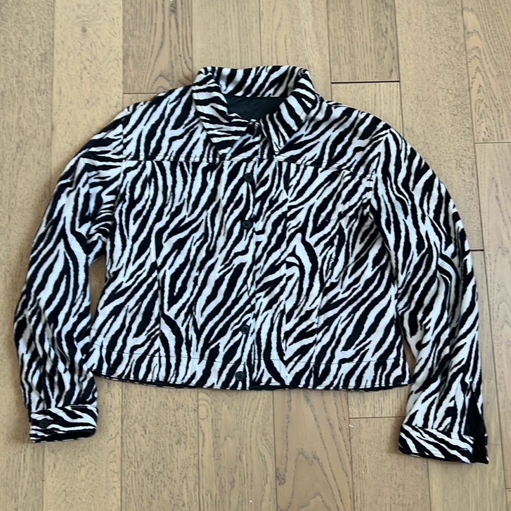 Vintage zebra jacket